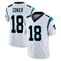 Rebec C.Panthers #18 Jalen Coker Player White Vapor Untouchable Limited Game Stitched Jerseys