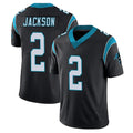 Rebec C.Panthers #2 Mike Jackson Player Black Vapor Untouchable Limited Game Stitched Jerseys