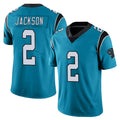 Rebec C.Panthers #2 Mike Jackson Player Blue Vapor Untouchable Limited Game Stitched Jerseys
