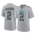 Rebec C.Panthers #2 Mike Jackson Player Gray Atmosphere Fashion Game Stitched Jerseys
