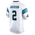 Rebec C.Panthers #2 Mike Jackson Player White Game Stitched Jerseys