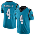 Rebec C.Panthers #4 Tetairoa McMillan Player Blue Vapor Untouchable Limited Game Stitched Jerseys