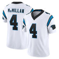 Rebec C.Panthers #4 Tetairoa McMillan Player White Vapor F.U.S.E. Limited Home Game Stitched Jerseys