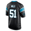 Rebec C.Panthers #51 Sam Mills Player Black Game Stitched Jerseys