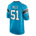 Rebec C.Panthers #51 Sam Mills Player Blue Game Stitched Jerseys