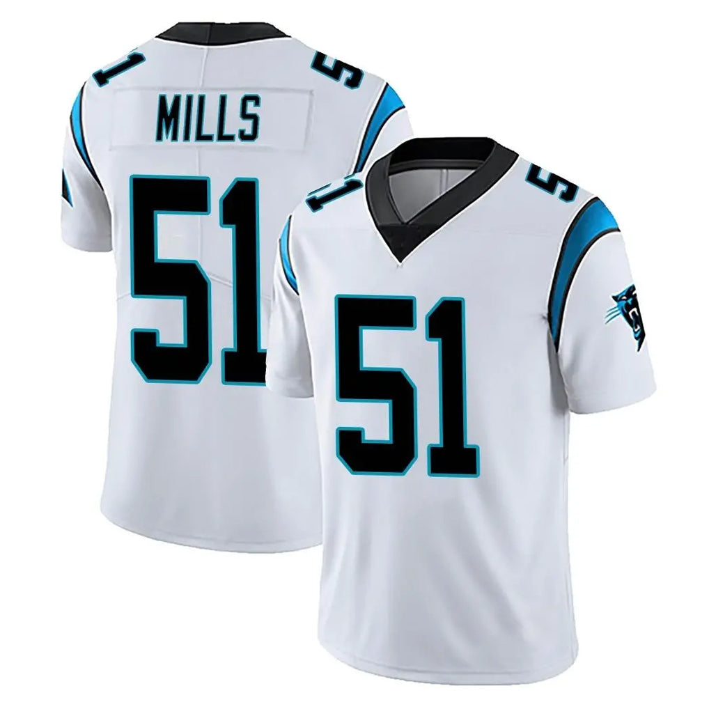 Rebec C.Panthers #51 Sam Mills Player White Vapor Untouchable Limited Game Stitched Jerseys