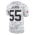 Rebec C.Panthers #55 Devin Lloyd Player Arctic Camo Salute to Service Limited Game Stitched Jerseys