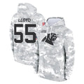 Rebec C.Panthers #55 Devin Lloyd Player Arctic Camo Salute to Service Pullover Hoodies Limited Game Stitched Jerseys