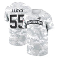 Rebec C.Panthers #55 Devin Lloyd Player Arctic Camo Salute to Service T-Shirt Hoodies Stitched Jerseys