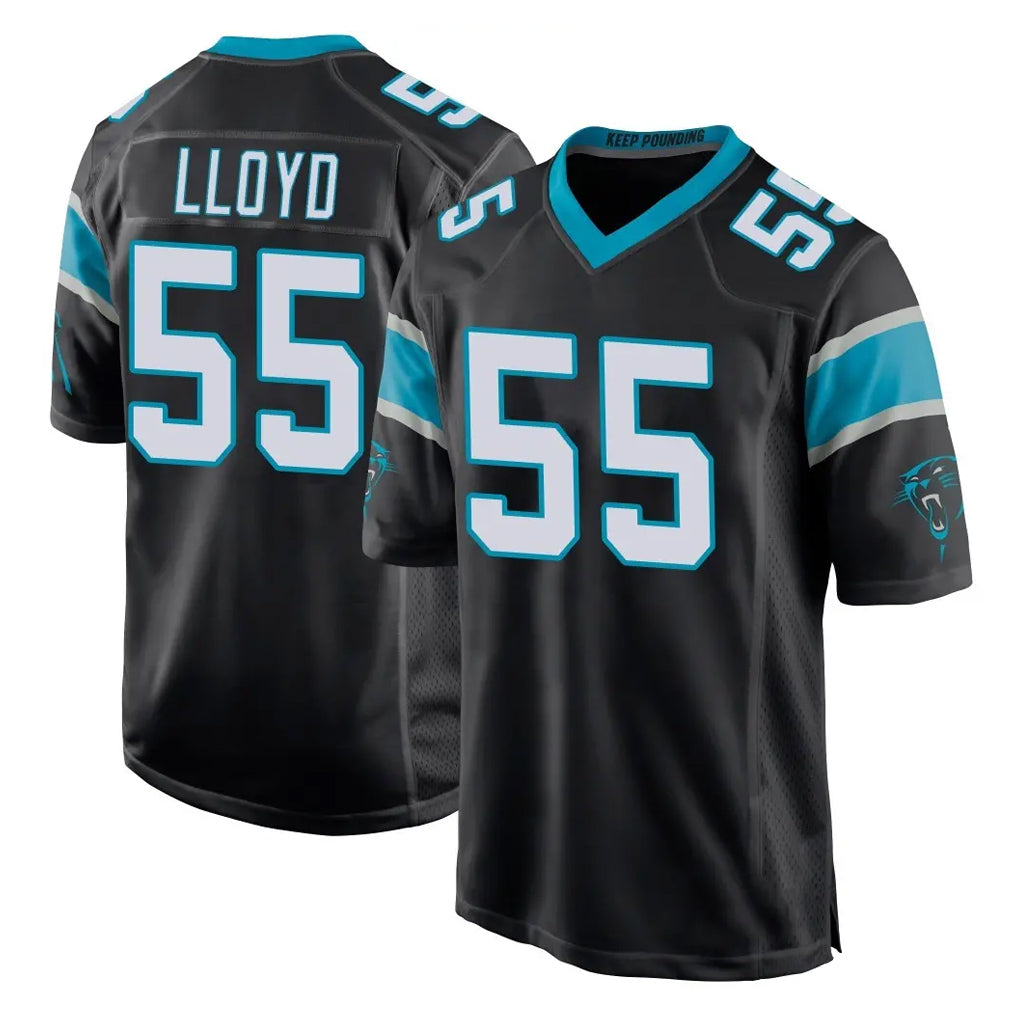 Rebec C.Panthers #55 Devin Lloyd Player Black Game Stitched Jerseys