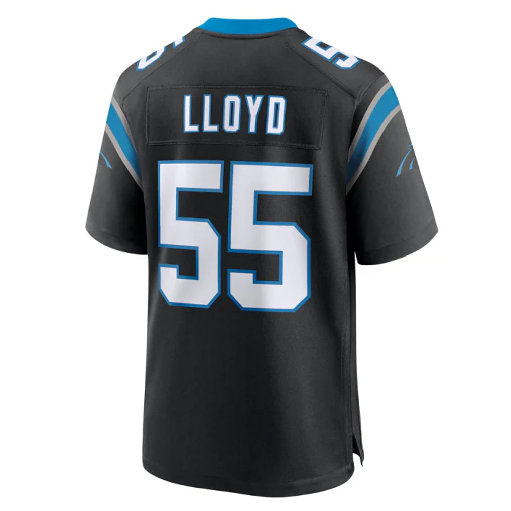 Rebec C.Panthers #55 Devin Lloyd Player Black Home Game Stitched Jerseys
