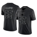 Rebec C.Panthers #55 Devin Lloyd Player Black Limited Reflective Game Stitched Jerseys