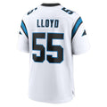 Rebec C.Panthers #55 Devin Lloyd Player White Home Game Stitched Jerseys