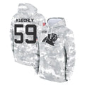 Rebec C.Panthers #59 Luke Kuechly Player Arctic Camo Salute to Service Pullover Hoodies Limited Game Stitched Jerseys