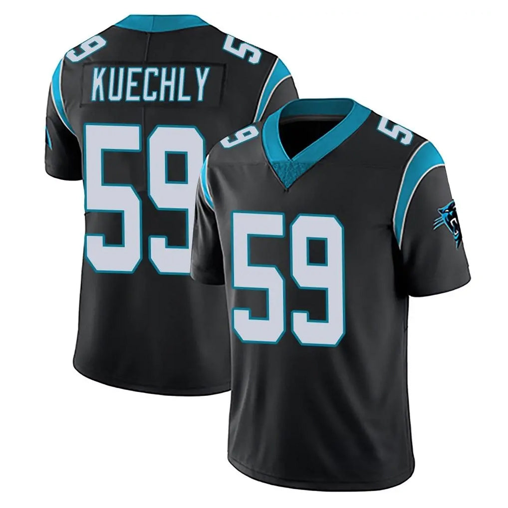 Rebec C.Panthers #59 Luke Kuechly Player Black Vapor Untouchable Limited Game Stitched Jerseys