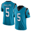 Rebec C.Panthers #5 Jaelan Phillips Player Blue Vapor Untouchable Limited Game Stitched Jerseys