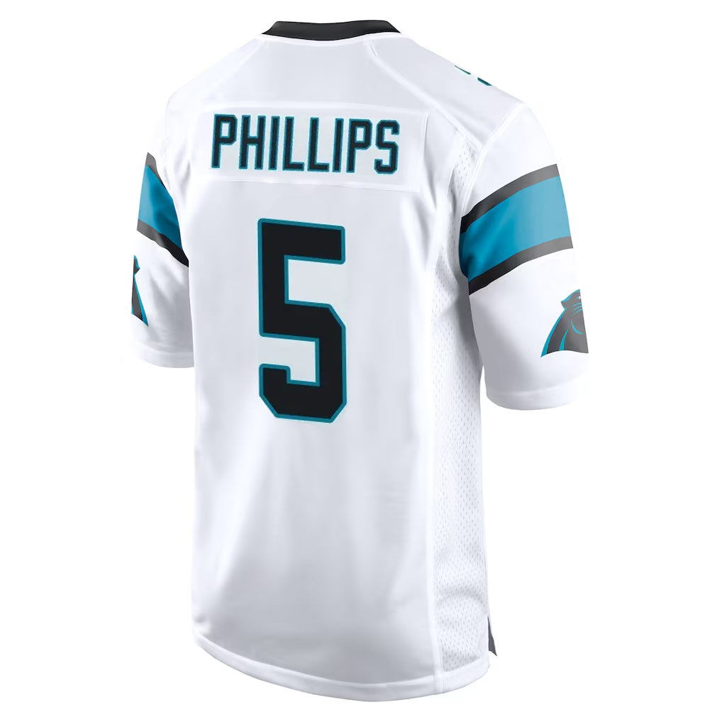 Rebec C.Panthers #5 Jaelan Phillips Player White Game Stitched Jerseys
