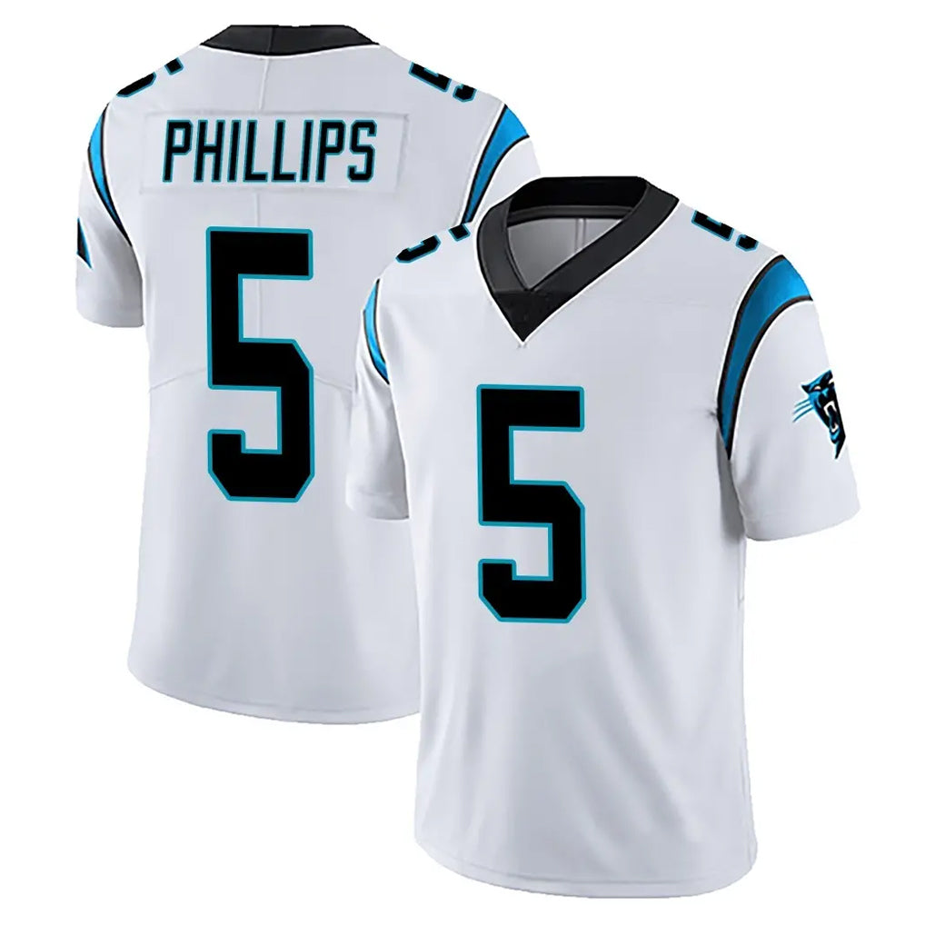 Rebec C.Panthers #5 Jaelan Phillips Player White Vapor Untouchable Limited Game Stitched Jerseys