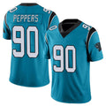 Rebec C.Panthers #90 Julius Peppers Player Blue Vapor Untouchable Limited Game Stitched Jerseys