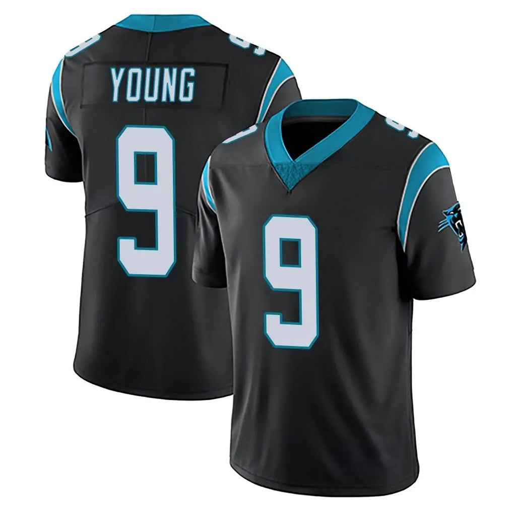 Rebec C.Panthers #9 Bryce Young Player Black Vapor Untouchable Limited Game Stitched Jerseys