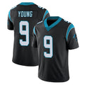 Rebec C.Panthers #9 Bryce Young Player Black Vapor Untouchable Limited Game Stitched Jerseys