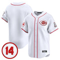 Rebec C.Reds White Vapor Premier Limited Home Blank Player Stitched Jerseys