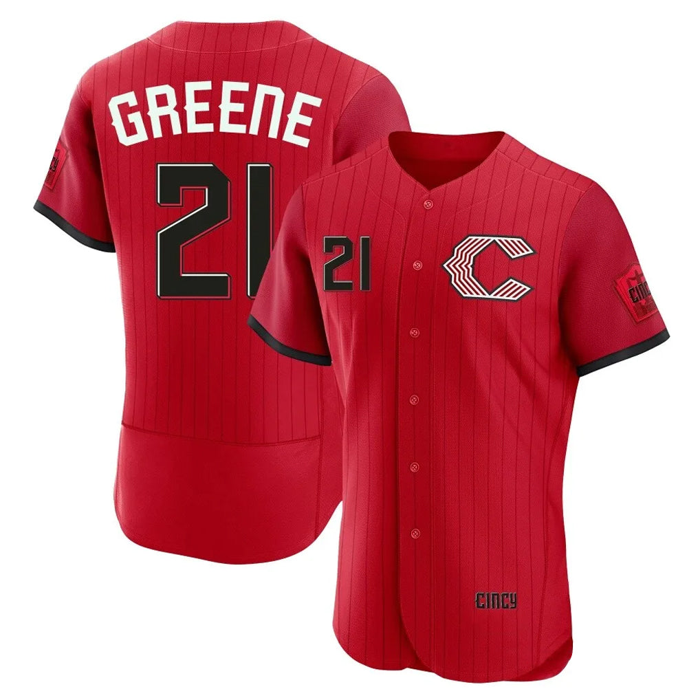 Rebec C.Reds #21 Hunter Greene Player Red 2026 City Connect Limited Elite Home Stitched Jerseys