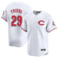 Rebec C.Reds #29 TJ Friedl Player White Limited Home Stitched Jerseys