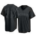 Rebec C.Reds #37 Tyler Stephenson Player Black T-shirt Game Home Stitched Jerseys