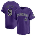 Rebec C.Rockies #9 Brenton Doyle Player Purple Limited Home Stitched Jerseys