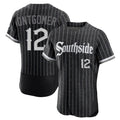 Rebec C.White Sox #12 Colson Montgomery Player Black City Connect Limited Elite Home Stitched Jerseys