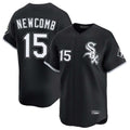Rebec C.White Sox #15 Sean Newcomb Player Black Limited Home Stitched Jerseys