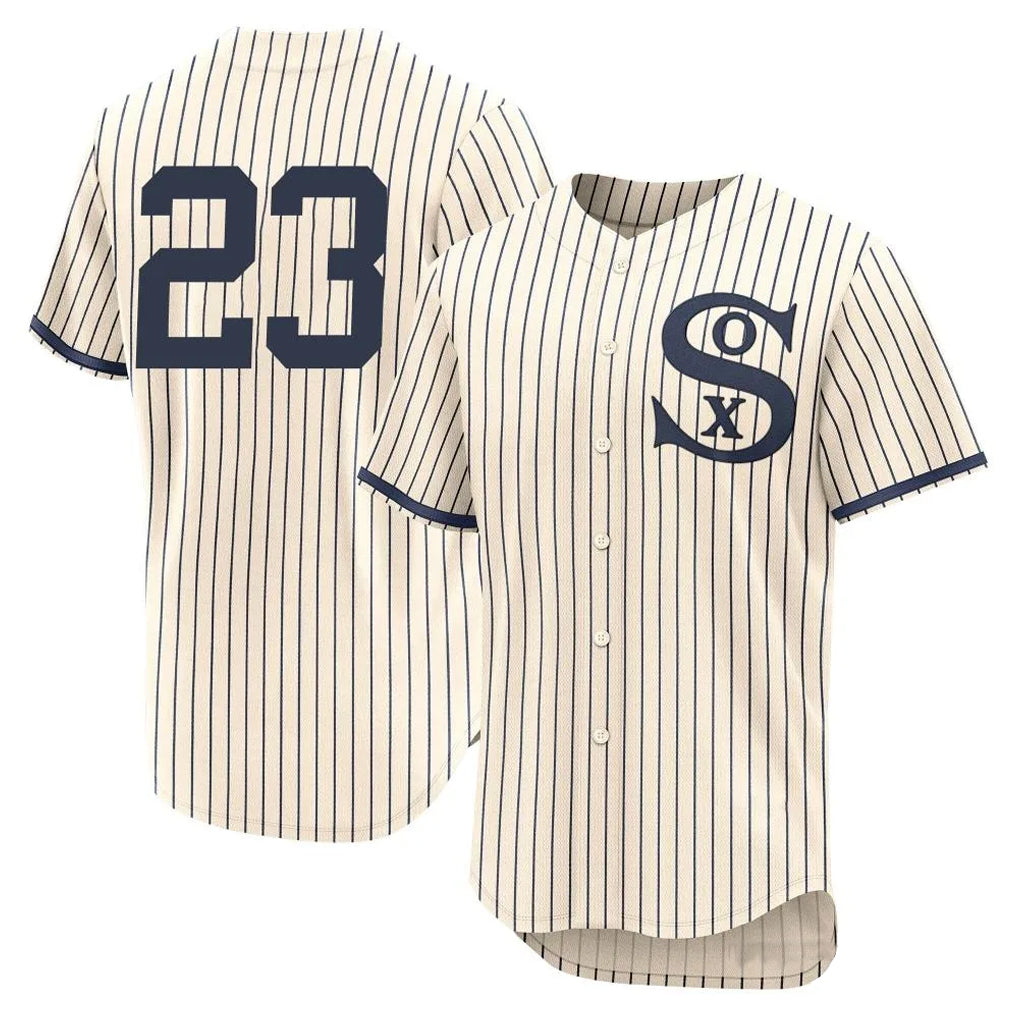Rebec C.White Sox #23 Andrew Benintendi Player Cream Field of Dreams Limited Elite Home Stitched Jerseys