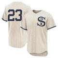 Rebec C.White Sox #23 Andrew Benintendi Player Cream Field of Dreams Limited Elite Home Stitched Jerseys