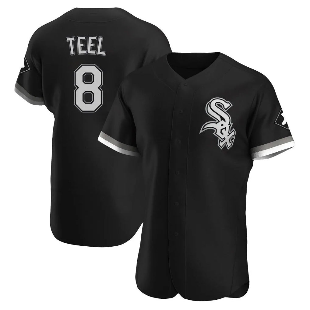 Rebec C.White Sox #8 Kyle Teel Player Black Limited Elite Home Stitched Jerseys