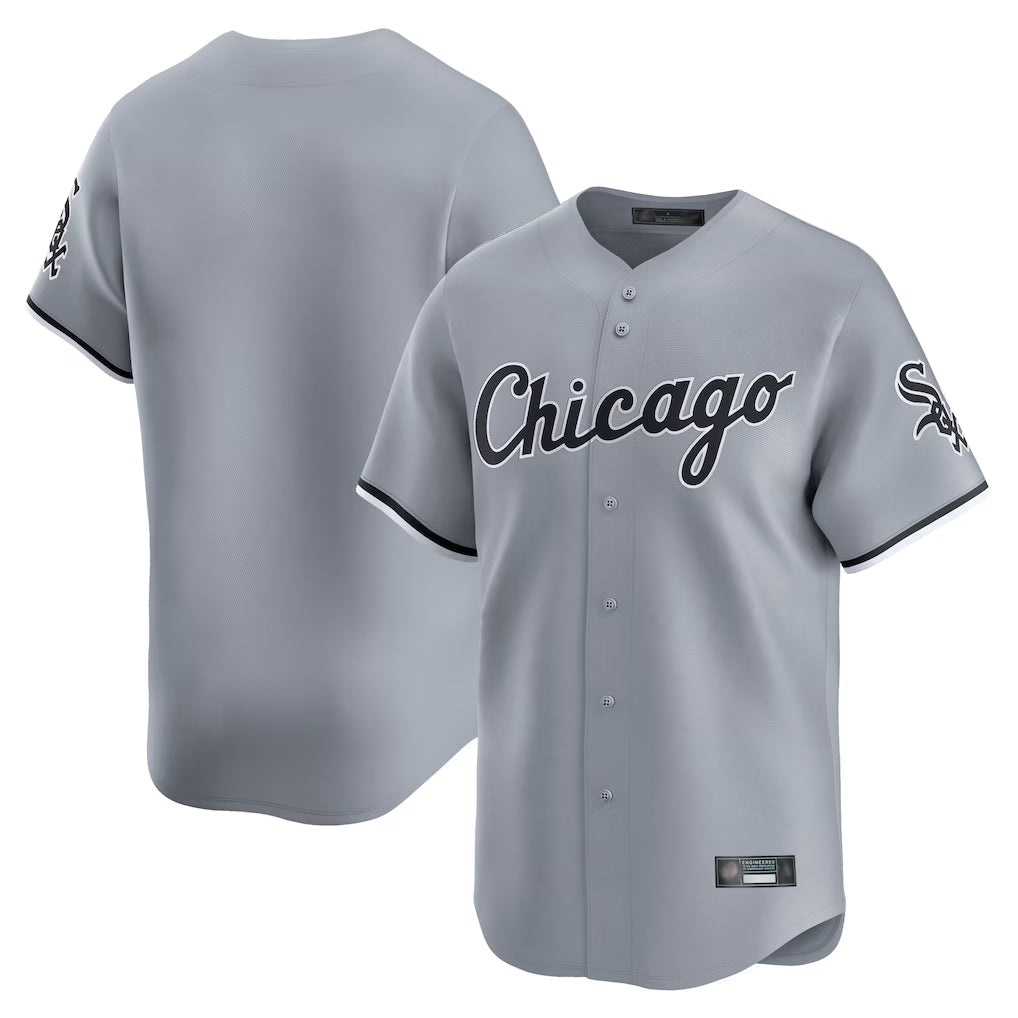 Rebec C.White Sox ## White Sox Blank Player Gray Road Limited Home Stitched Jerseys