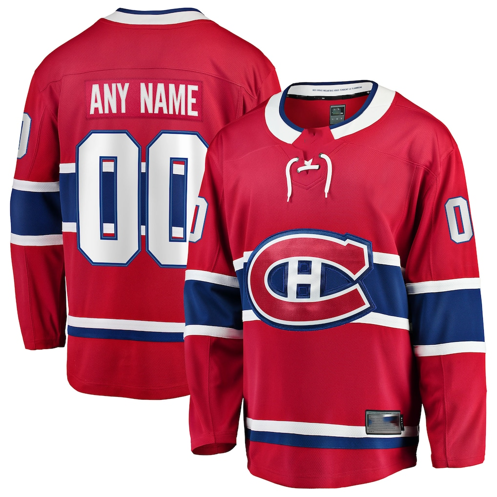 Rebec Cheap M.Canadiens Red Home Breakaway Jerseys
