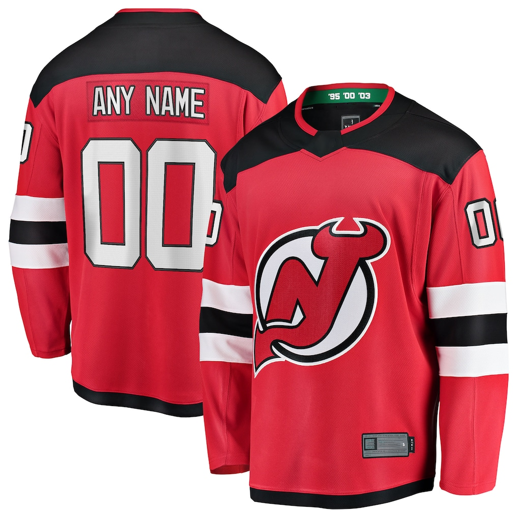 Rebec Cheap NJ.Devils Red Home Breakaway Jerseys