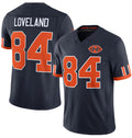 Rebec C.Bears #84 Colston Loveland Navy 2026 F.U.S.E. Rivalries Collection Limited Football Stitched Jersey