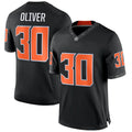 Rebec O.State Cowboys #30 Collin Oliver NIL Replica Football Jersey  Black Stitched American College Jerseys
