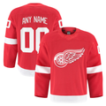 Rebec Custom DR.Wings Red Home Authentic Pro Jerseys