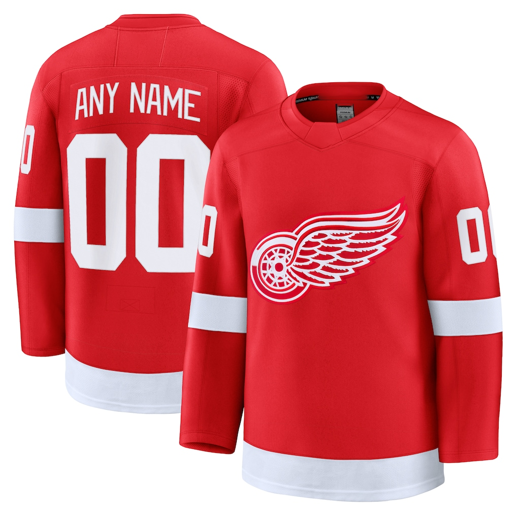 Rebec Custom DR.Wings Red Home Premium Jerseys