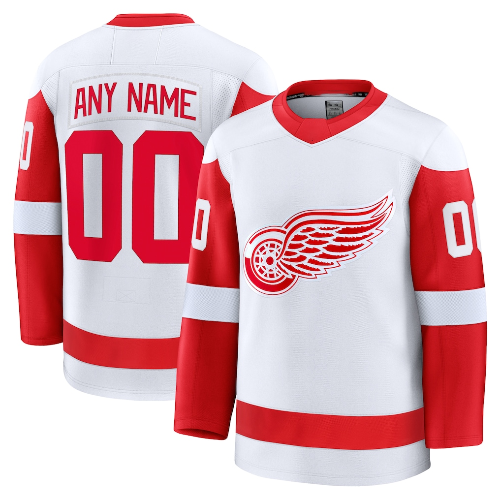 Rebec Custom DR.Wings White Away Premium Jerseys