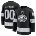 Rebec Custom LA.Kings Black Alternate Premium Jerseys