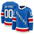 Rebec Custom NY.Rangers Blue Centennial Premium Jerseys