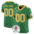 Rebec Custom O.Ducks Active Player Green 2024 F.U.S.E. Rose Bowl Vapor Limited Stitched Football American College Jerseys