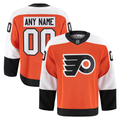 Rebec Custom P.Flyers Orange Home Authentic Pro Jerseys