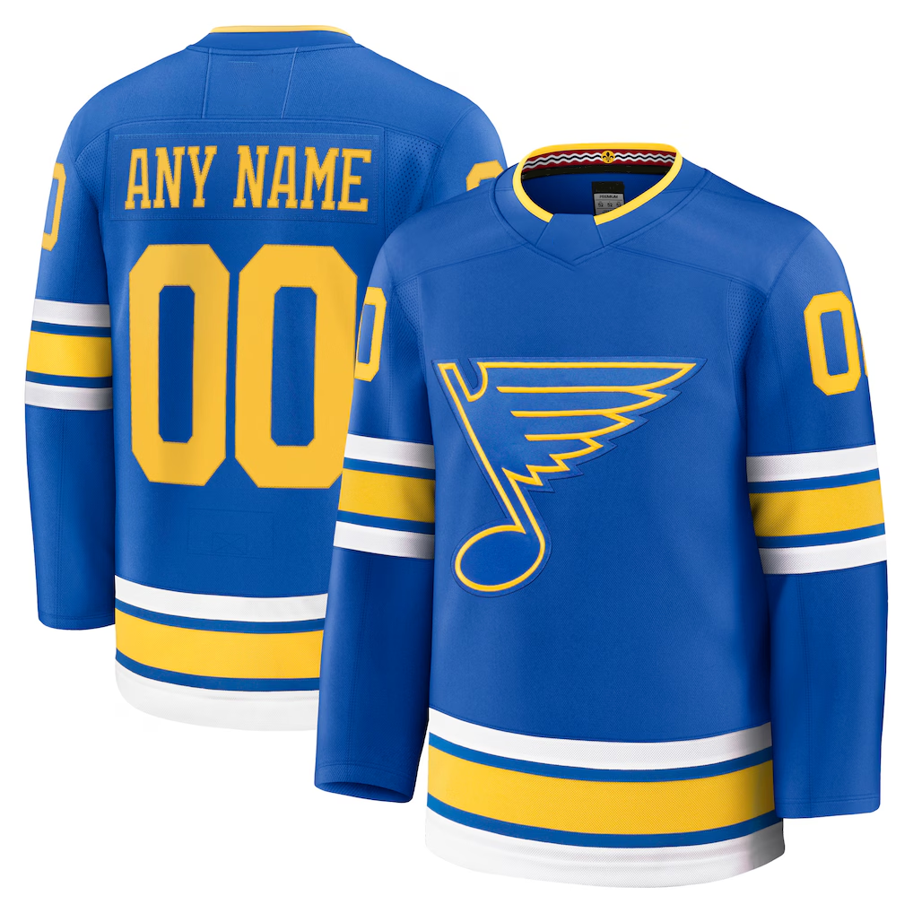 Rebec Custom SL.Blues Blue Home Premium Jerseys