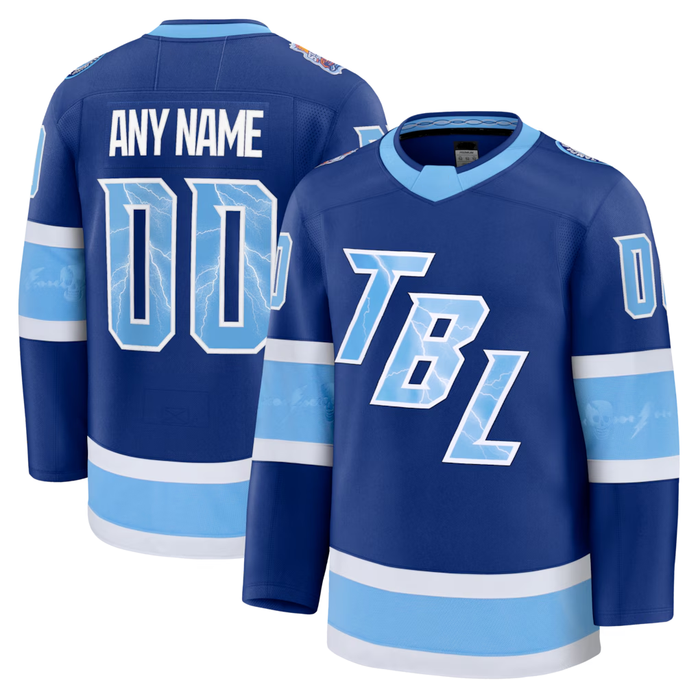 Rebec Custom TB.Lightning Blue 2026 Stadium Series Premium Jerseys
