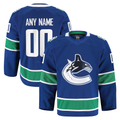 Rebec Custom V.Canucks Blue Home Authentic Pro Jerseys